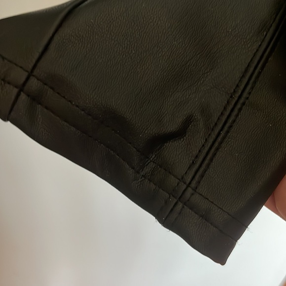NWT Nordstrom faux leather leggings - Picture 2 of 6